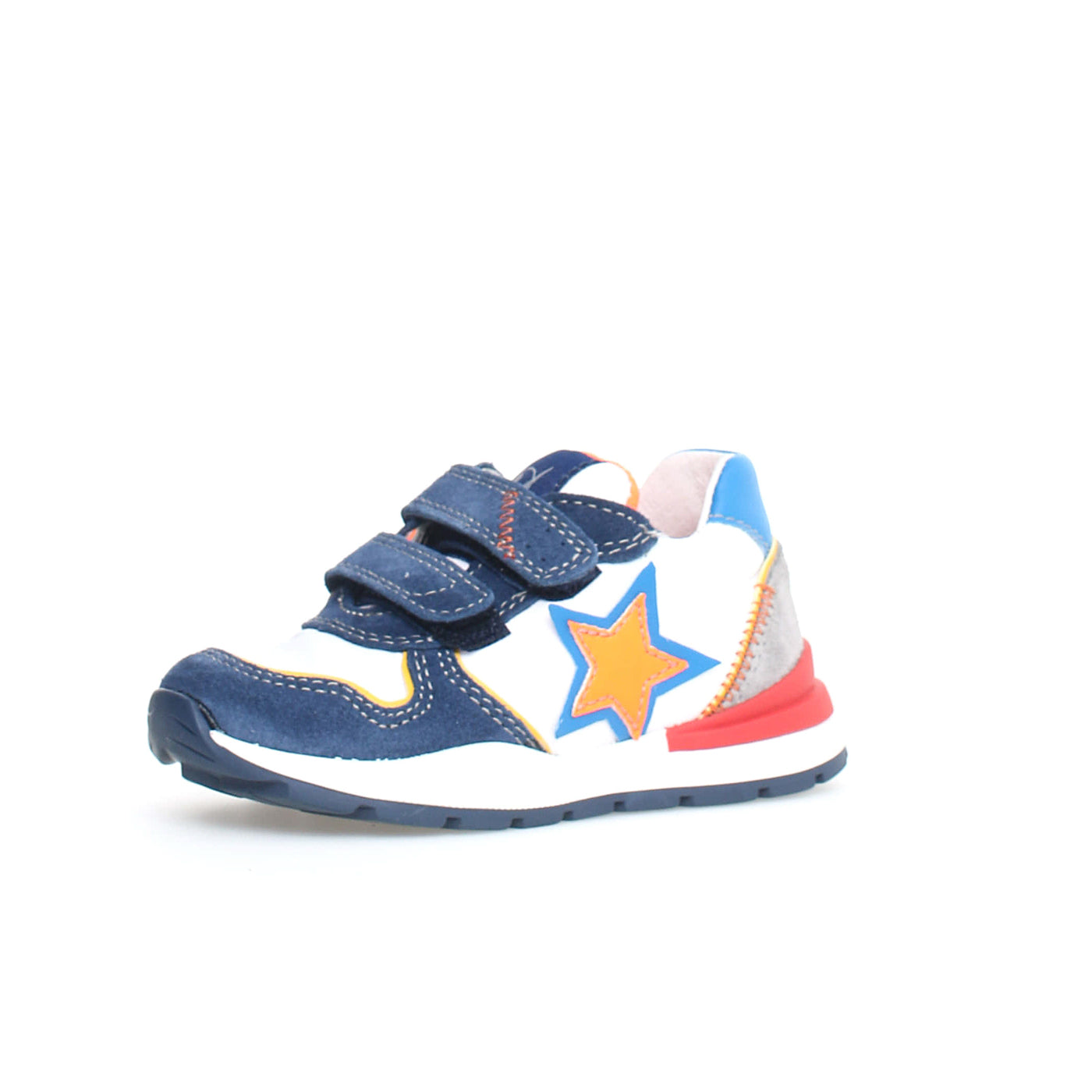 NATURINO 0012018226-01-1C77 AZURE WHITE GREY Sneakers Bambino 