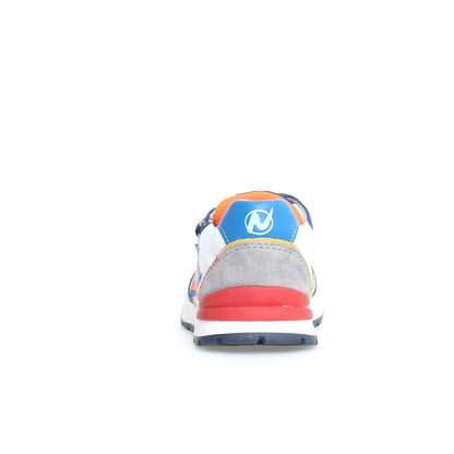 NATURINO 0012018226-01-1C77 AZURE WHITE GREY Sneakers Bambino 