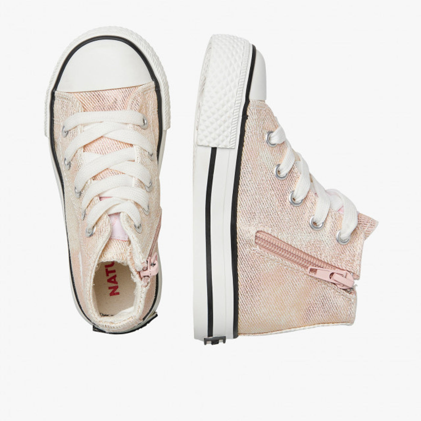 NATURINO 0012018270-10-0M02 PINK MILK Sneakers Bambina 
