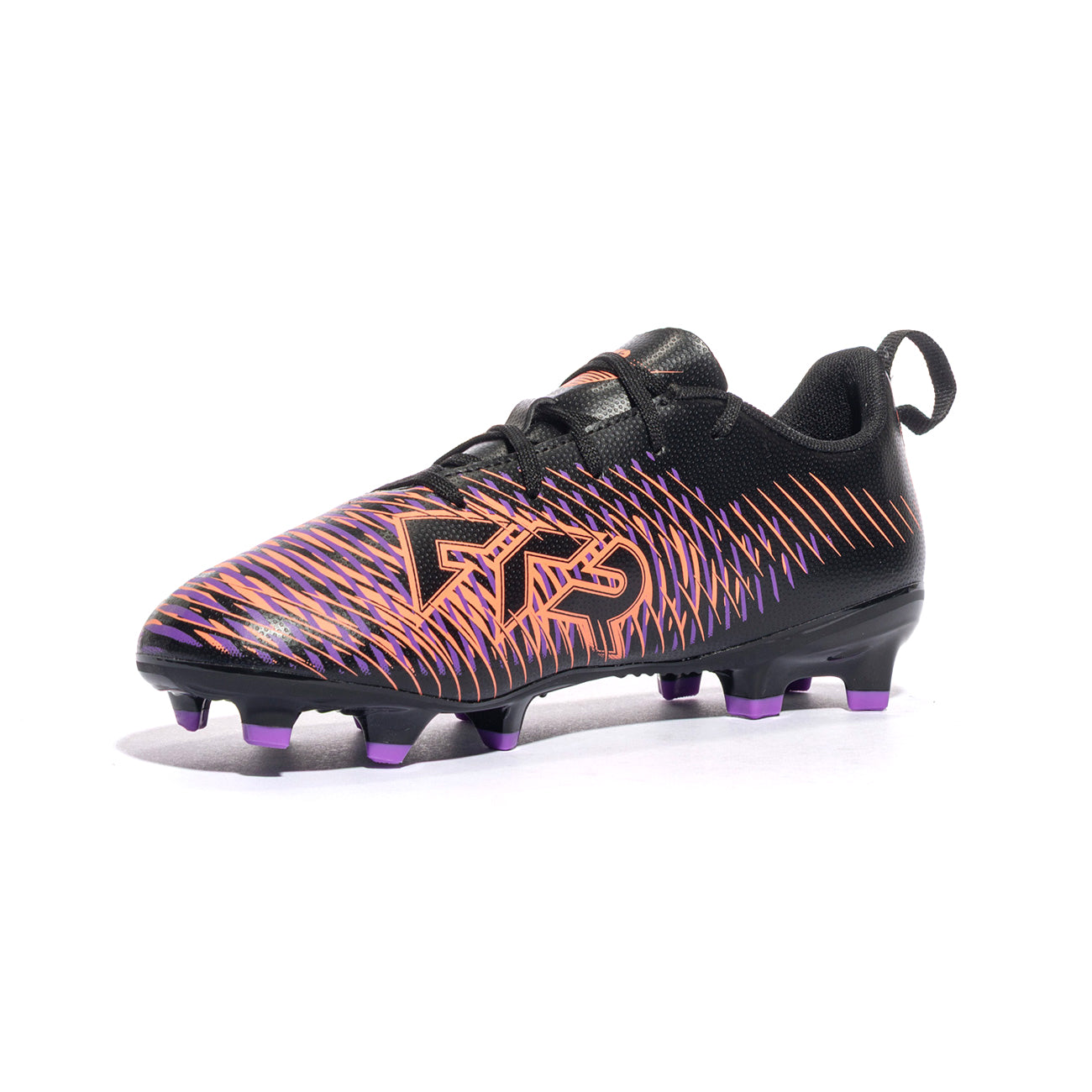 PUMA 108144-01 Black White Red Calcio Bambino 