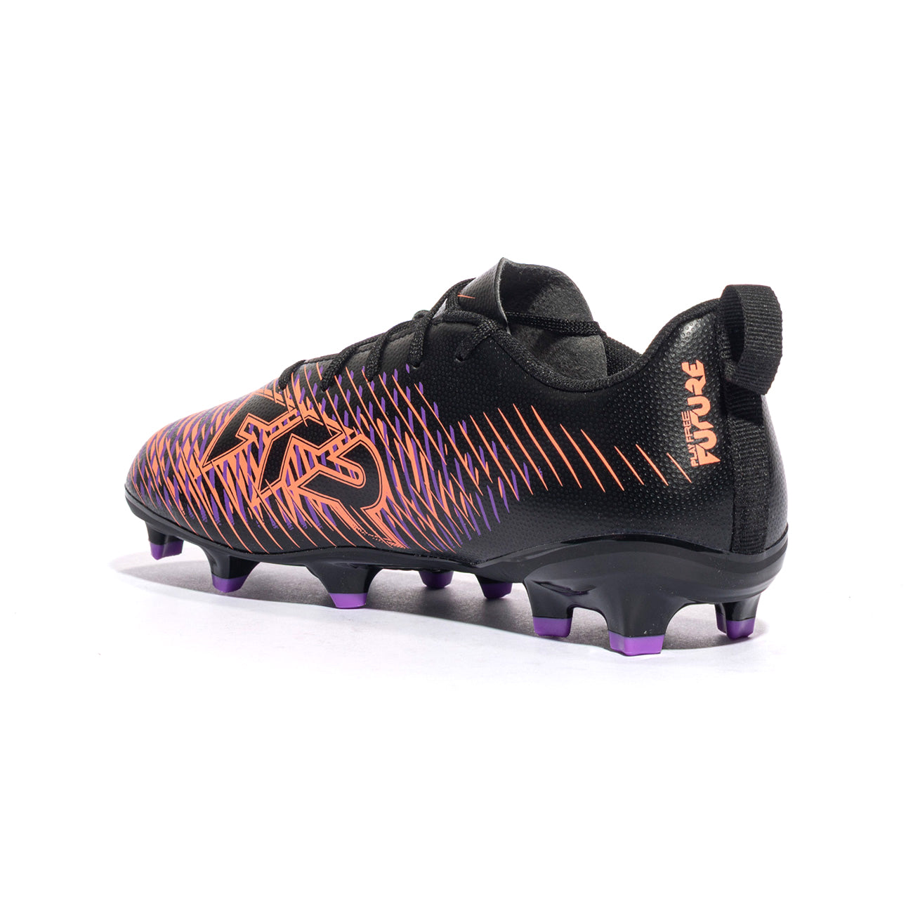 PUMA 108144-01 Black White Red Calcio Bambino 