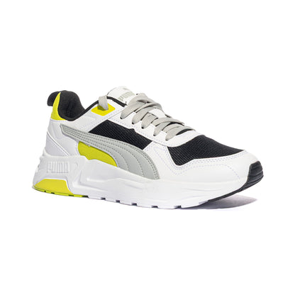 PUMA 400231-05 Black WhiteCool  GrayLime Sneakers Unisex 