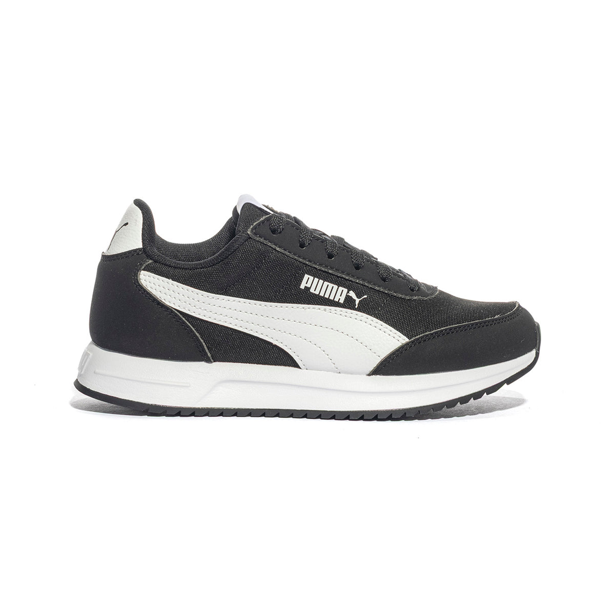 PUMA 400267-01 Black White Sneakers Donna 