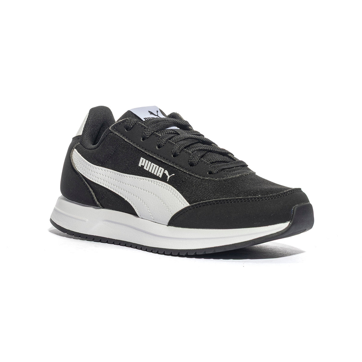 PUMA 400267-01 Black White Sneakers Donna 
