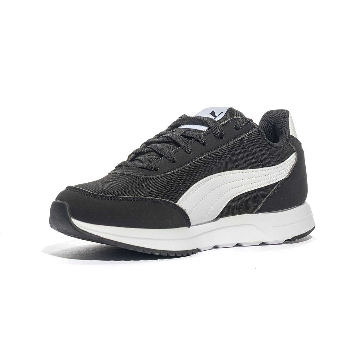PUMA 400267-01 Black White Sneakers Donna 