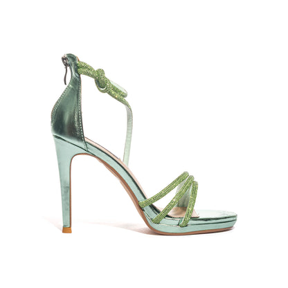 QUEEN HELENA ZM9314 GREEN Sandali Donna 