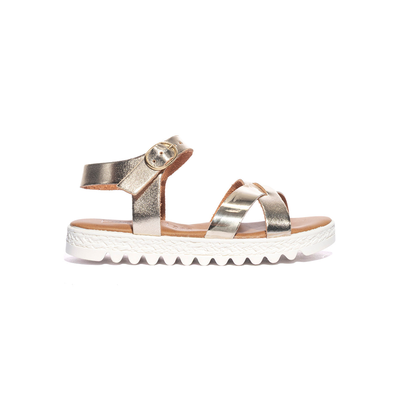 REBECCA FRANCY PLATINO Sandali Bambina 