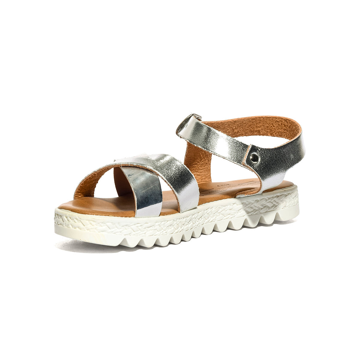 REBECCA FRANCY SP.ARGENTO Sandali Bambina 