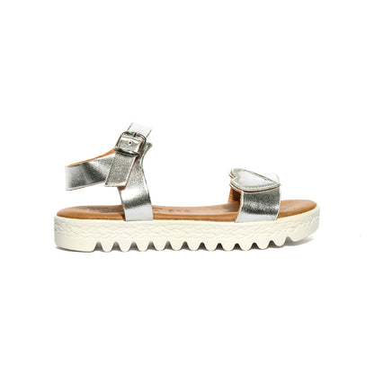 REBECCA JENNY SP.CUORE ARGENTO Sandali Bambina 