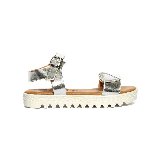 REBECCA JENNY SP.CUORE ARGENTO Sandali Bambina 