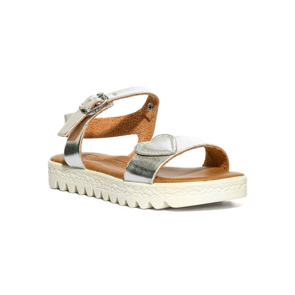 REBECCA JENNY SP.CUORE ARGENTO Sandali Bambina 