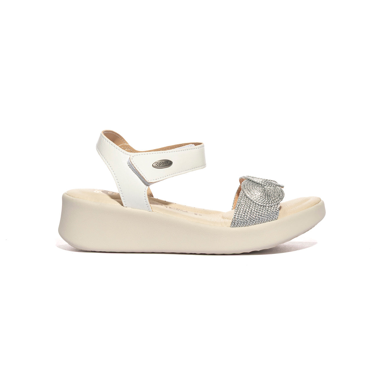 RIPOSELLA ALYSSA E WA03BX ARGENTO Sandali Donna 