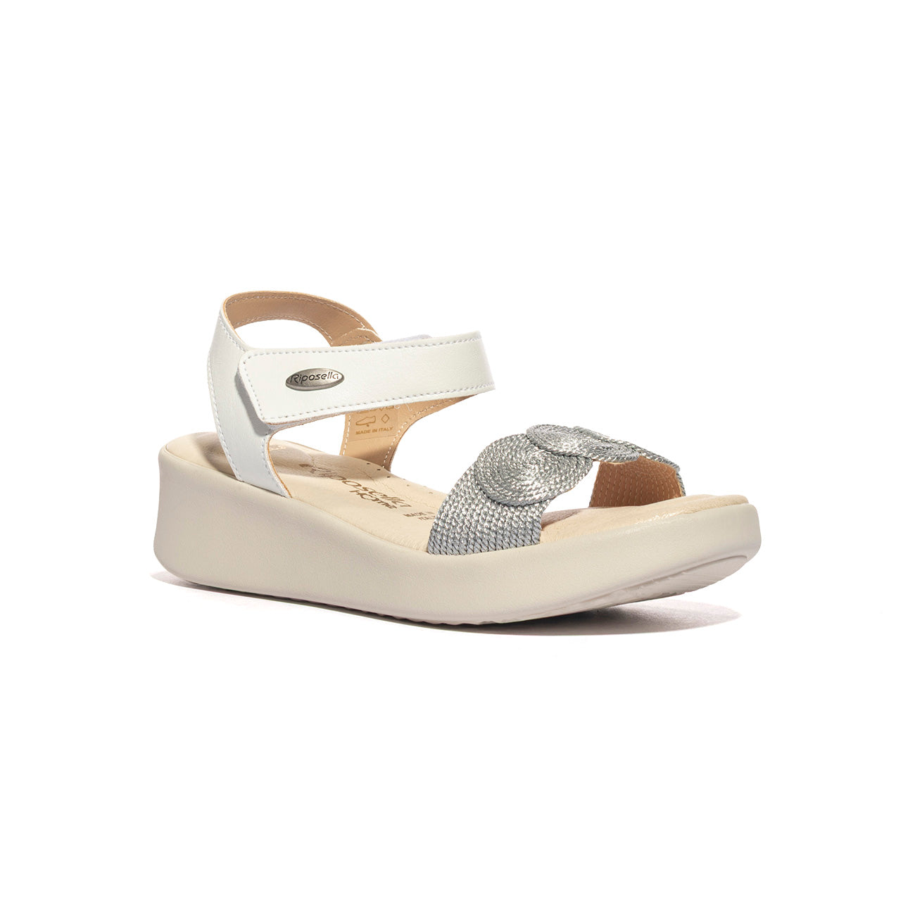 RIPOSELLA ALYSSA E WA03BX ARGENTO Sandali Donna 