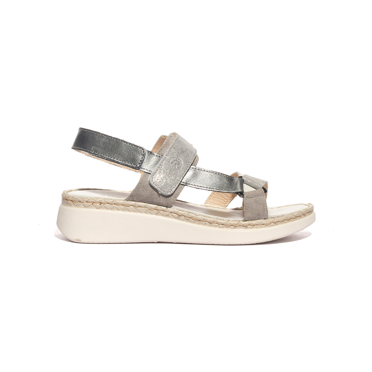 RIPOSELLA LAURA E D16261 GRIGIO Sandali Donna 