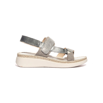 RIPOSELLA LAURA E D16261 GRIGIO Sandali Donna 