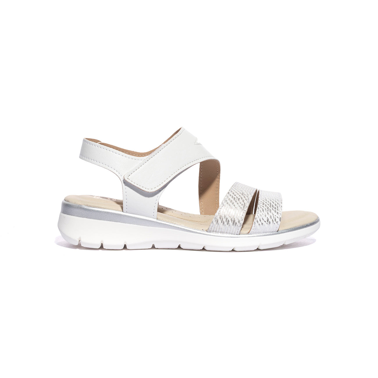 RIPOSELLA MARY E WA00BX BIANCO Sandali Donna 