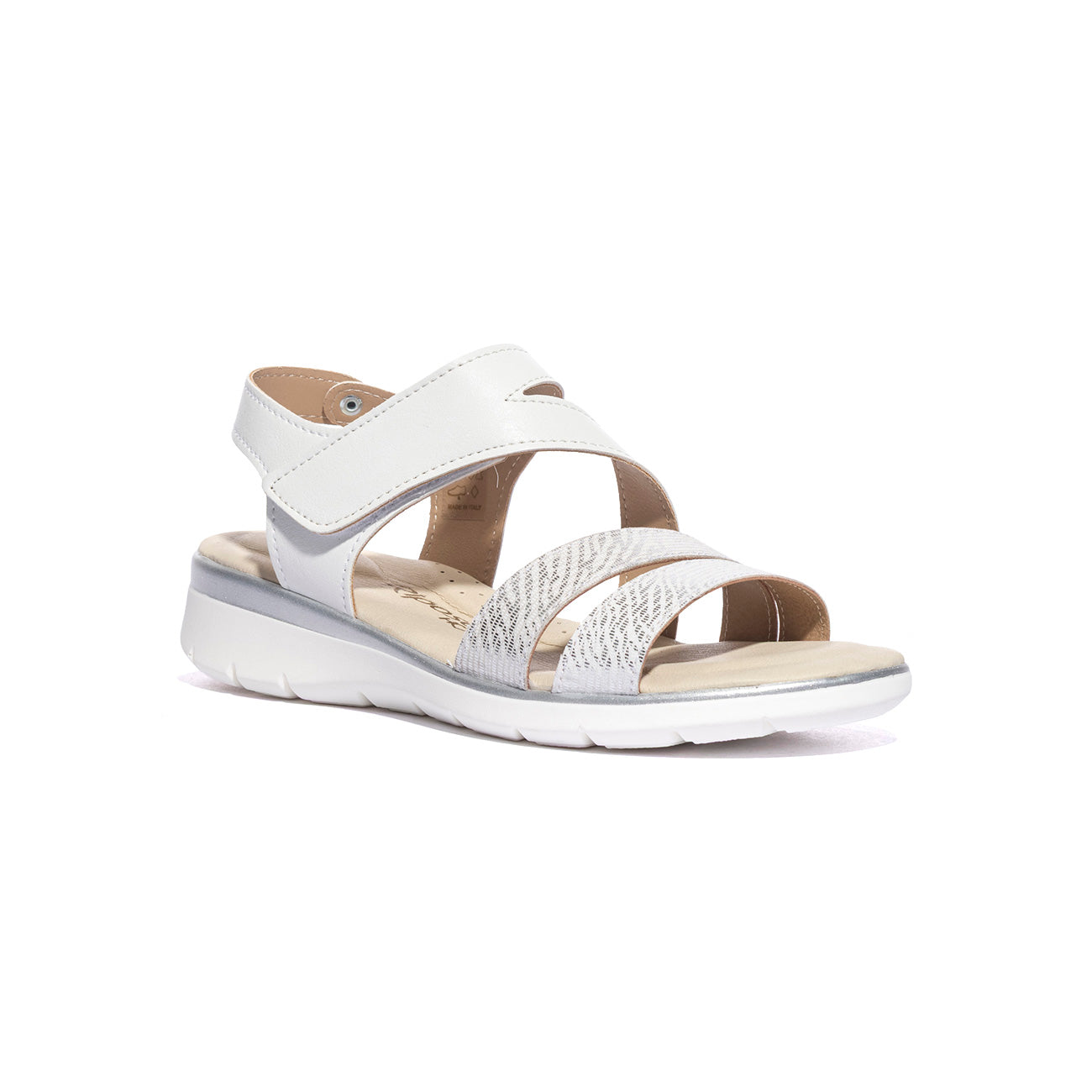 RIPOSELLA MARY E WA00BX BIANCO Sandali Donna 