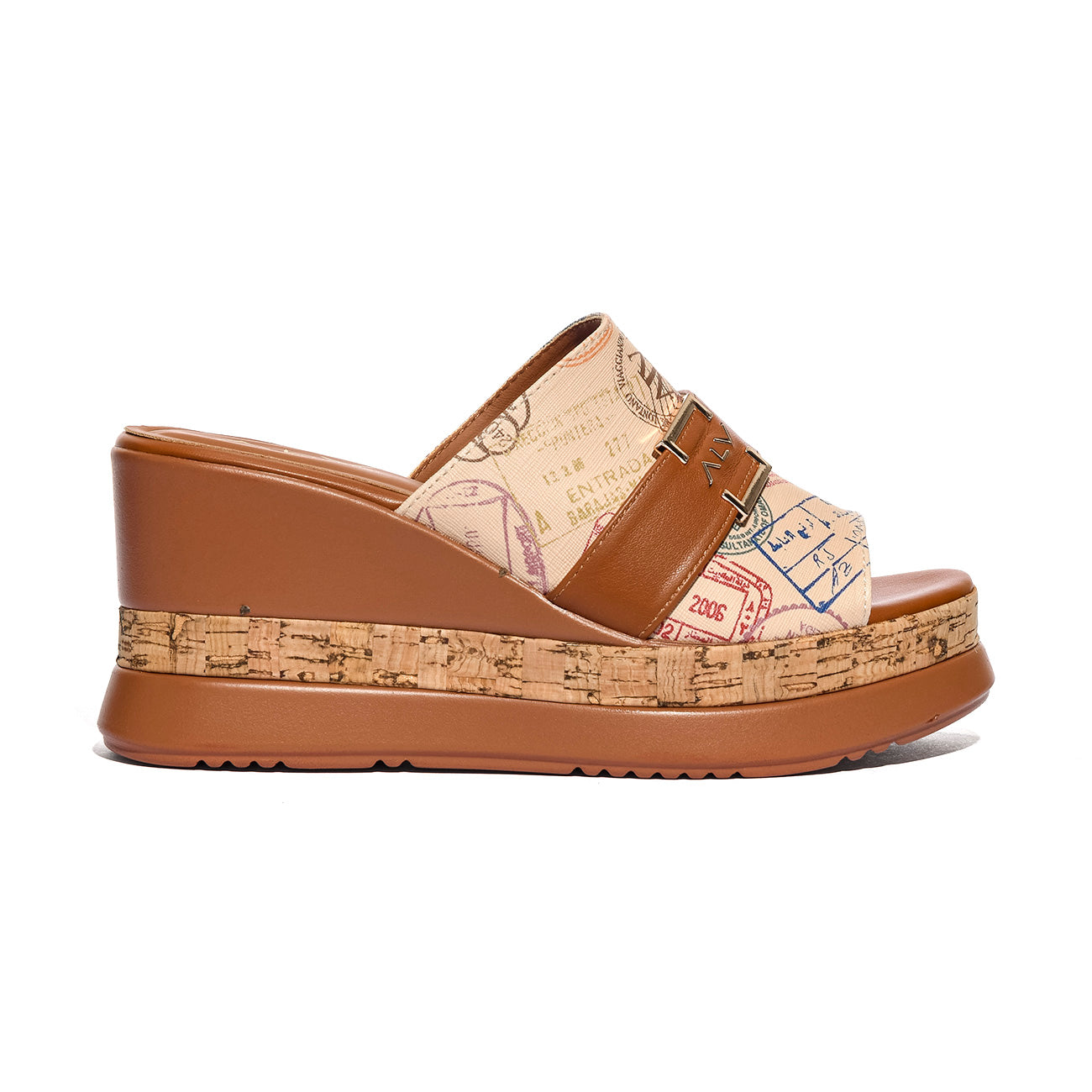 ALV By Alviero Martini ALVSD0155 TAN/SAFARI PASSPORT Sandali Donna 