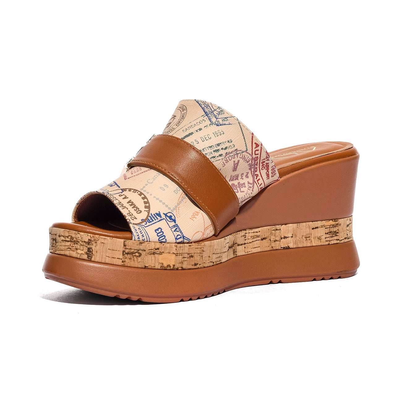ALV By Alviero Martini ALVSD0155 TAN/SAFARI PASSPORT Sandali Donna 