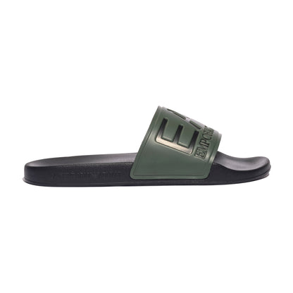 ARMANI 7X000108 CILANTRO BLACK Ciabatte Uomo 