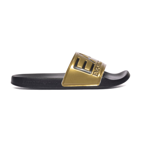 ARMANI 7X000108 SHYNY BLACK Ciabatte Uomo 