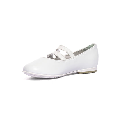 ASSO AG17071 PU WHITE Ballerine Bambina 