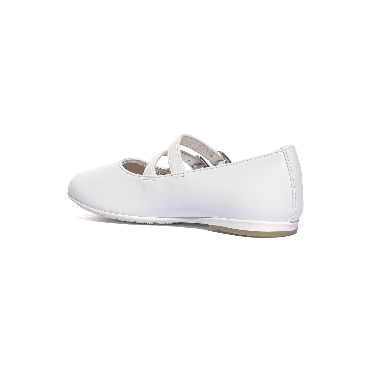 ASSO AG17071 PU WHITE Ballerine Bambina 