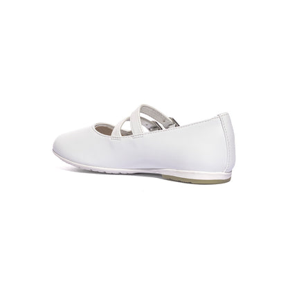 ASSO AG17071 PU WHITE Ballerine Bambina 