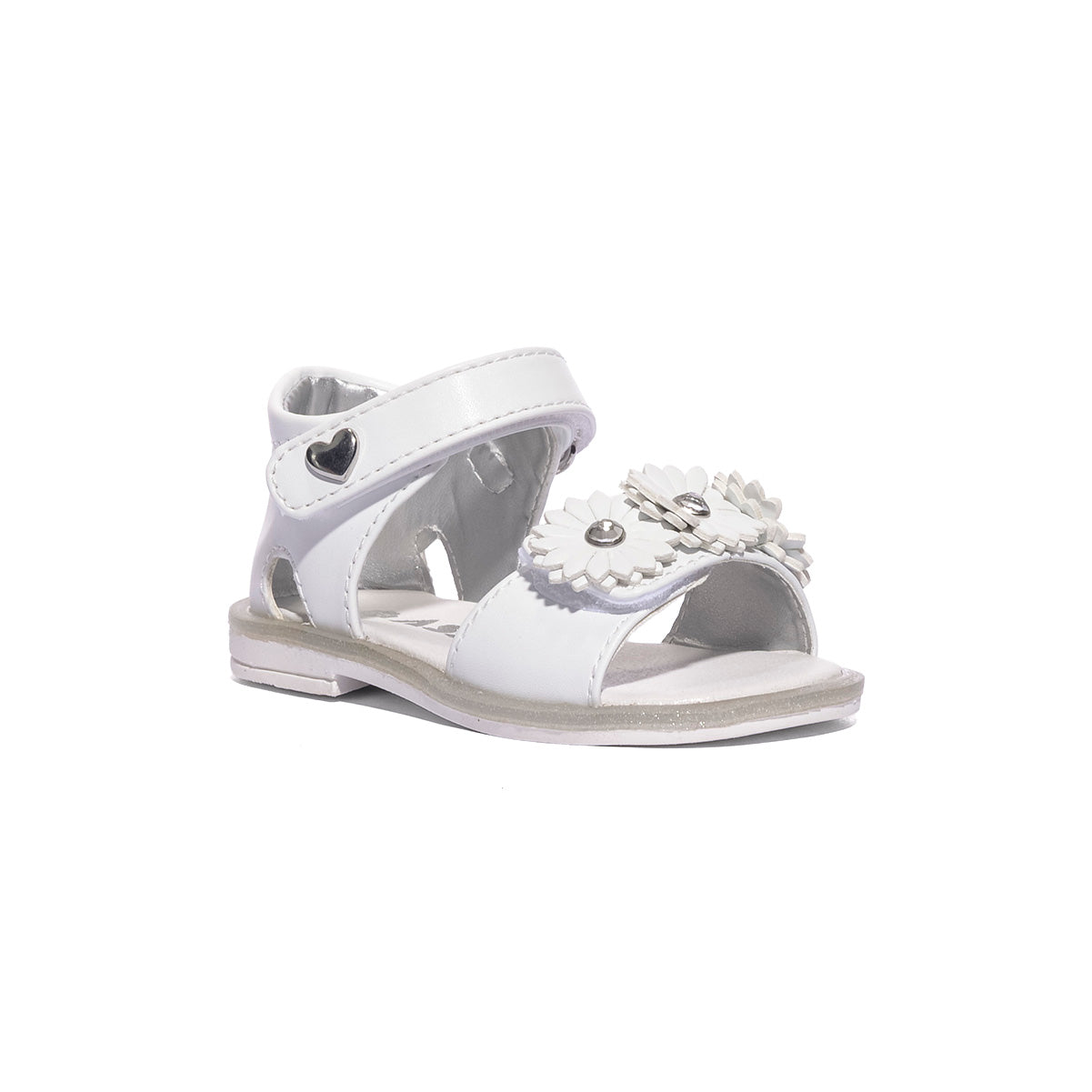 ASSO AG17881 WHITE Sandali Bambino 