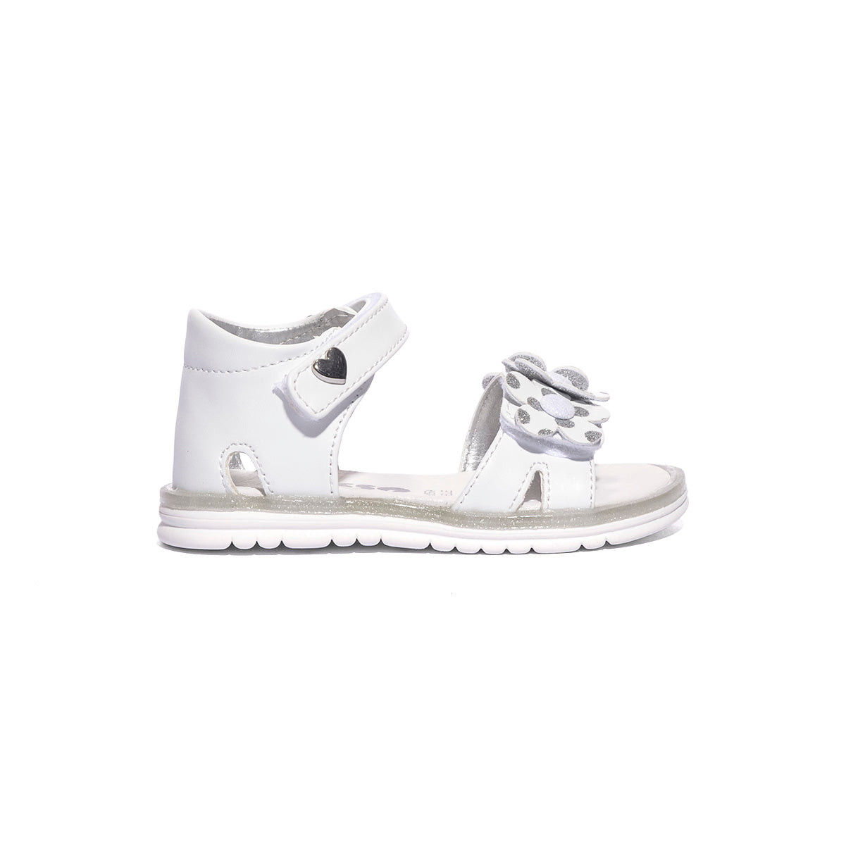 ASSO AG17890 WHITE Sandali Bambina 