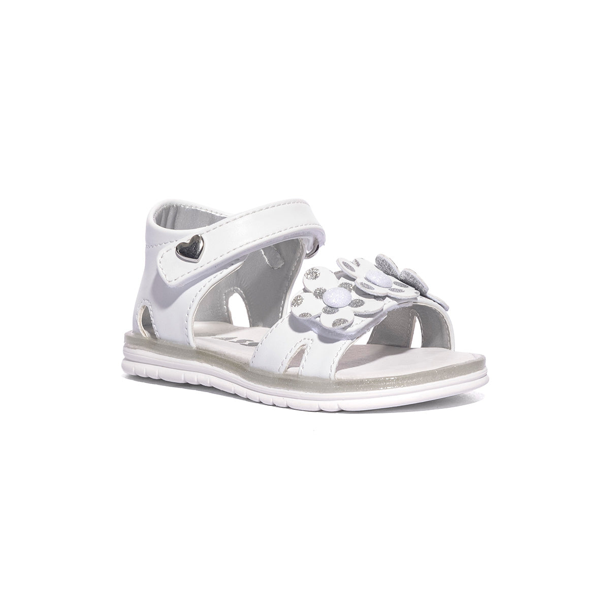 ASSO AG17890 WHITE Sandali Bambina 