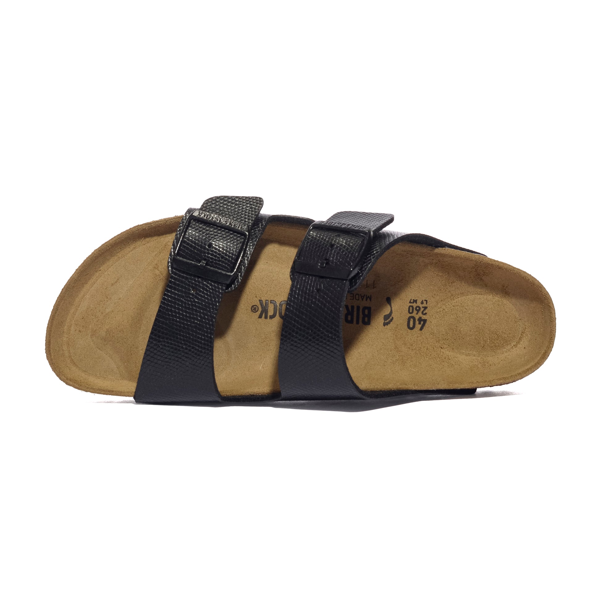 BIRKENSTOCK 1027835 LIZARD BLACK Sandali Donna 