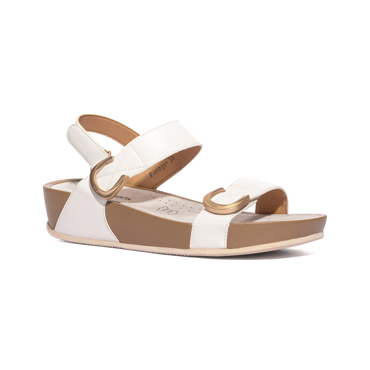 CC RESORTS FINNEGAN WHITE PU Sandali Donna 
