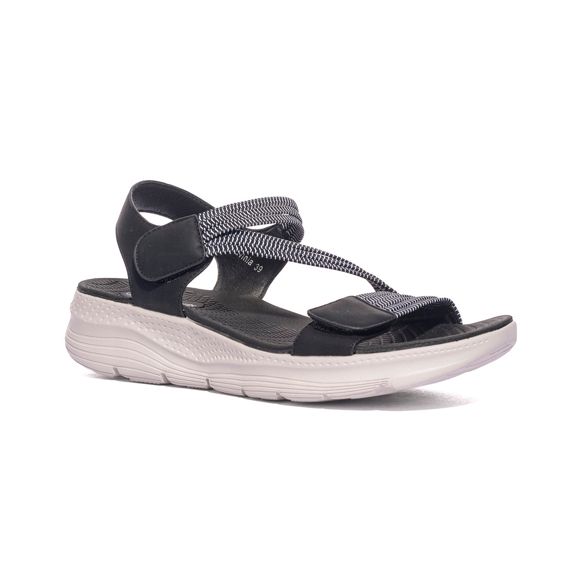 CC RESORTS LAVINA BLACK Sandali Donna 