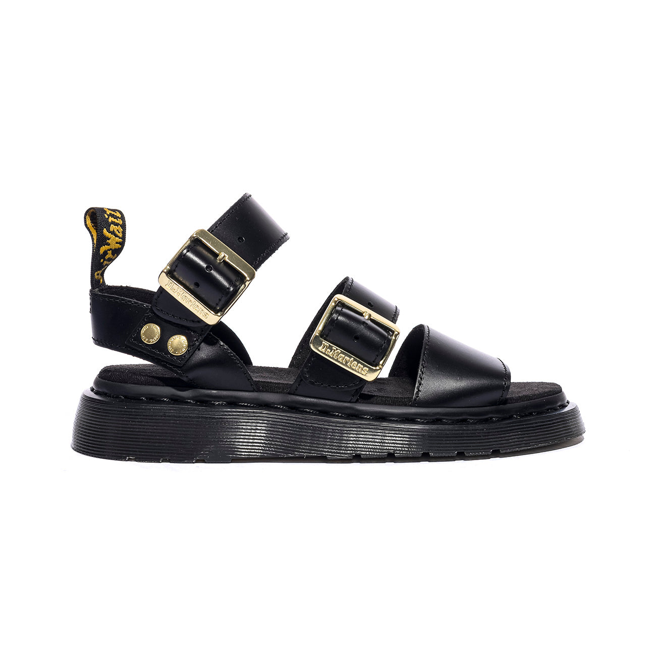 DR MARTENS 42329001 Gryphon Black Atlas Sandali Donna 