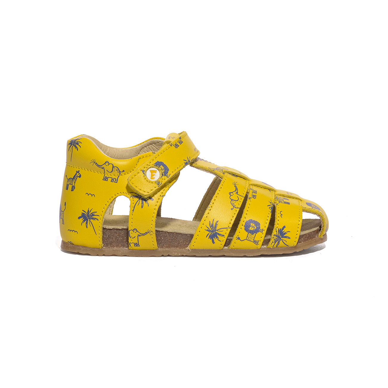 FALCOTTO 0011500736.E4.1G07 YELLOW AZURE Sandali Bambina 