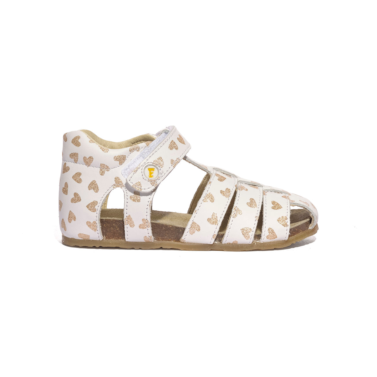FALCOTTO 0011500736.F4.1N03 WHITE PLATINUM Sandali Bambina 