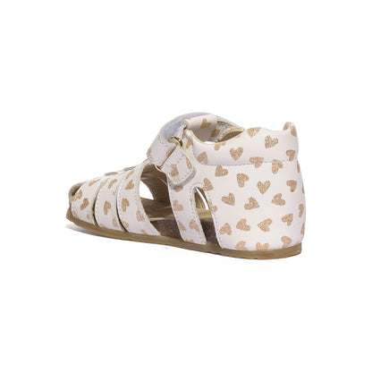 FALCOTTO 0011500736.F4.1N03 WHITE PLATINUM Sandali Bambina 