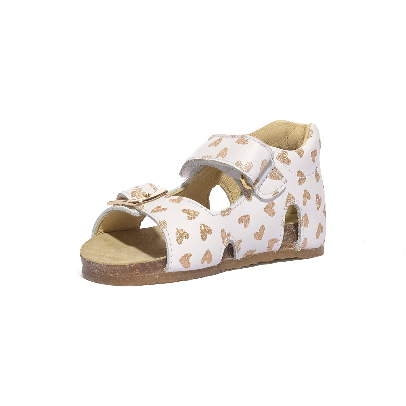 FALCOTTO 0011500737.F4.1N03 WHITE PLATINUM Sandali Bambina 