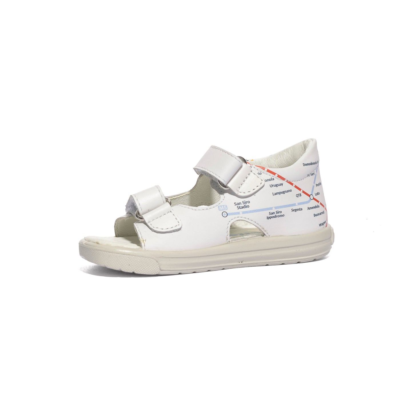 FALCOTTO 0011500987.01.1N05 WHITE GREEN Sandali Bambino 