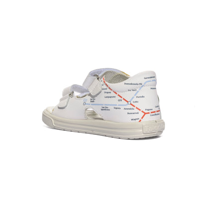 FALCOTTO 0011500987.01.1N05 WHITE GREEN Sandali Bambino 