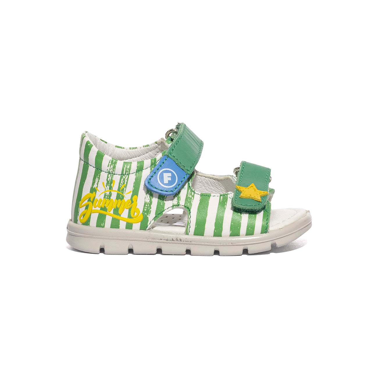 FALCOTTO 0011501113.01.1F28 GREEN WHITE Sandali Bambino 