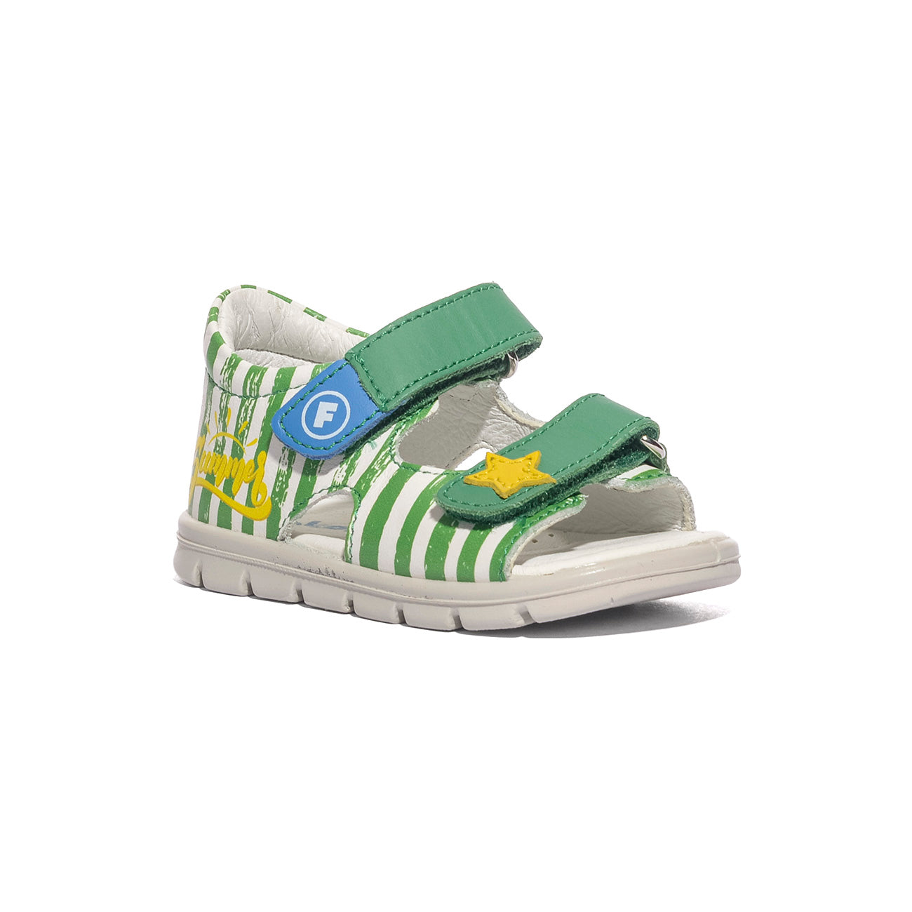 FALCOTTO 0011501113.01.1F28 GREEN WHITE Sandali Bambino 