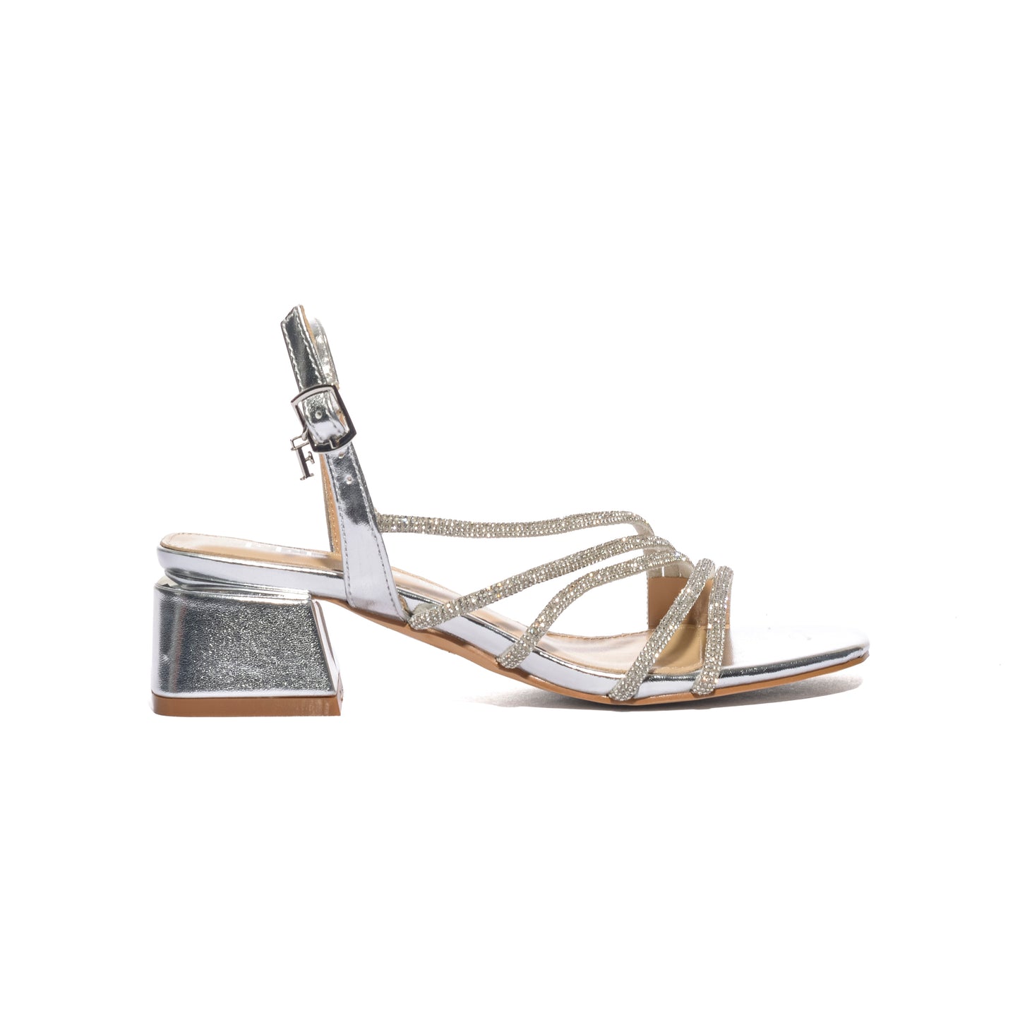 FERRE' F821 SILVER Sandali Donna 