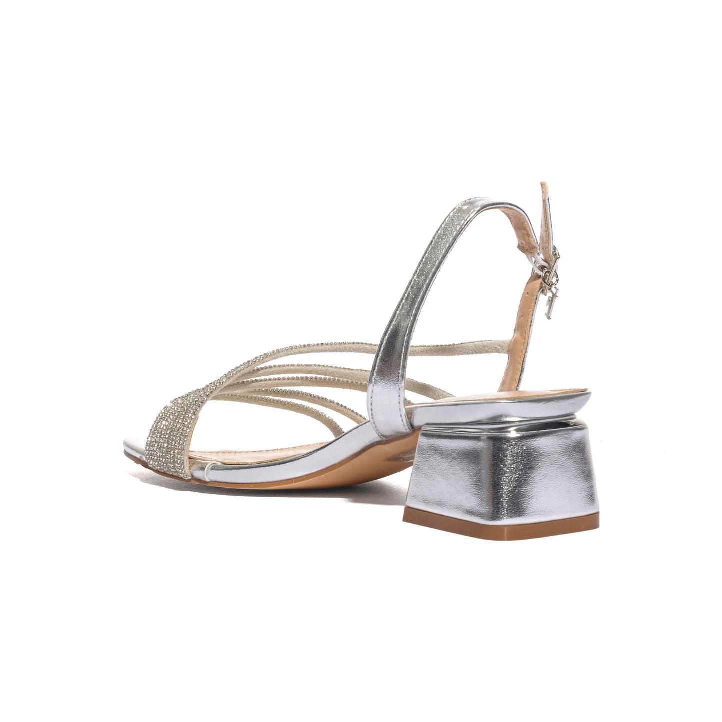 FERRE' F821 SILVER Sandali Donna 