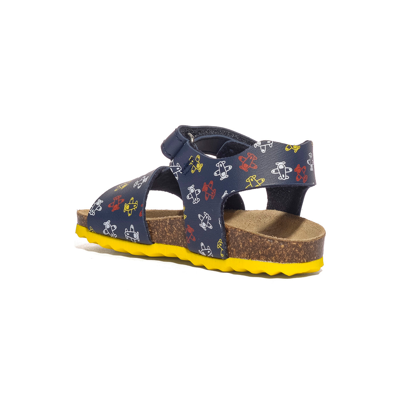 GEOX B922QA 4 NAVY YELLOW   C4054 Sandali Bambino 