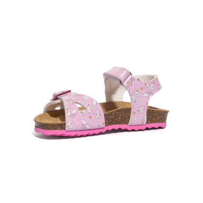 GEOX B922RA 000FC PINK MULTICOLOUR    C8206 Sandali Bambina 