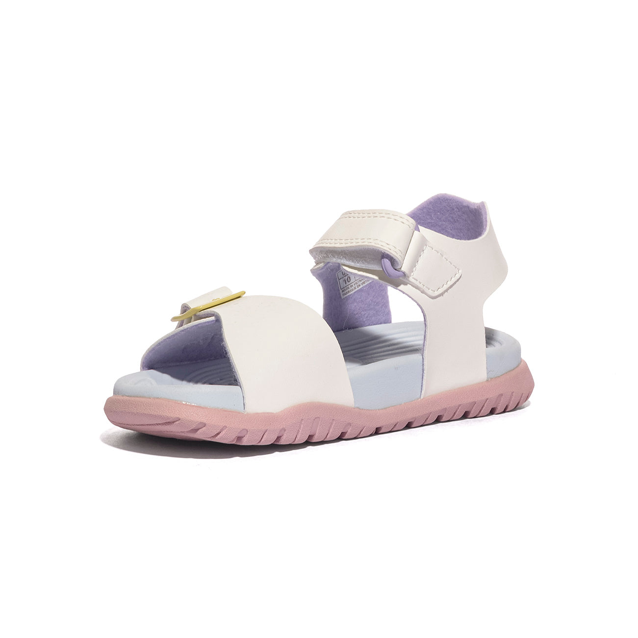 GEOX J35HQA 000BC WHITE MULTICOLOR    C0653 Sandali Bambina 
