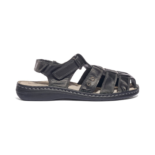 GLAMOUR 174004 NERO Sandali Uomo 