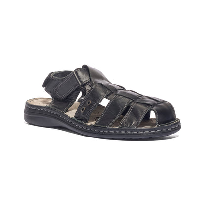 GLAMOUR 174004 NERO Sandali Uomo 